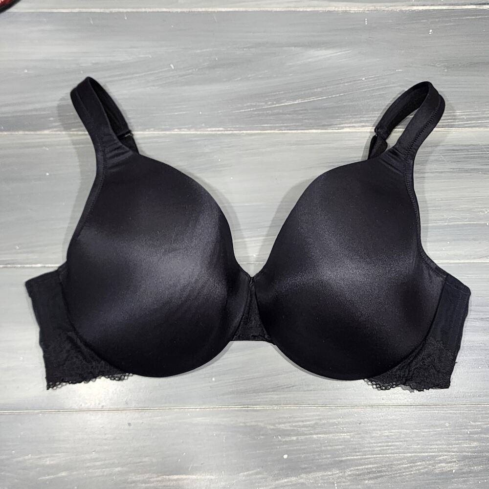 Cacique Bra‎ 44C Lightly Lined Underwire Black